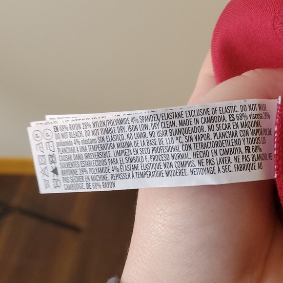 F21 Double Short Slit Mini Skirt - Picture 3 of 3